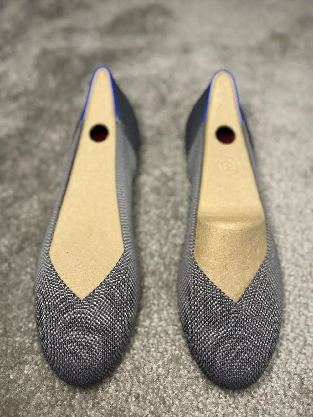 Rothy’s Round Toe Flat Charcoal Gray 9.5
